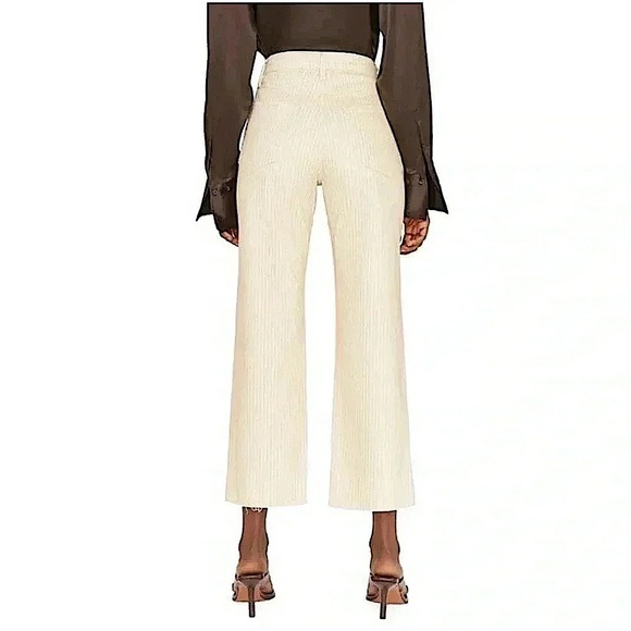 Frame Le Jane Straight Leg Jeans Cream Tan - Picture 12 of 15